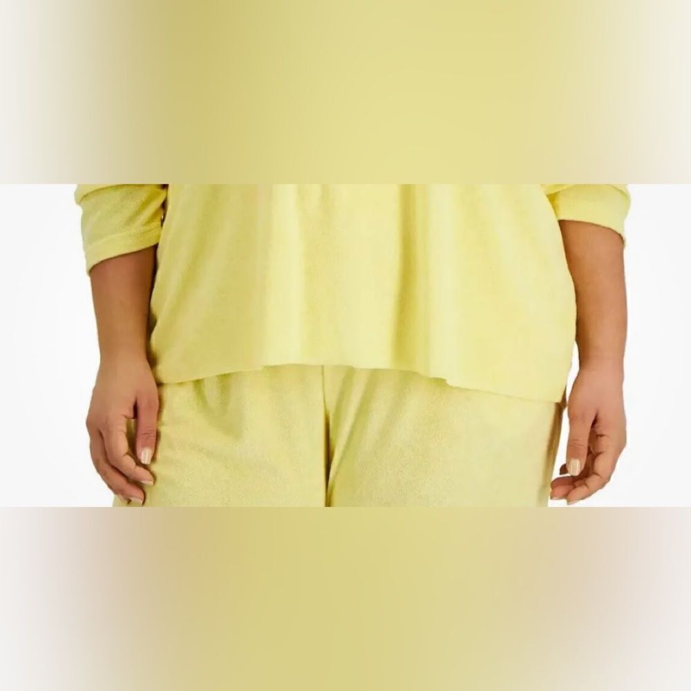 Rebellious One Trendy Plus Size Loop Terry Comfy … - image 5